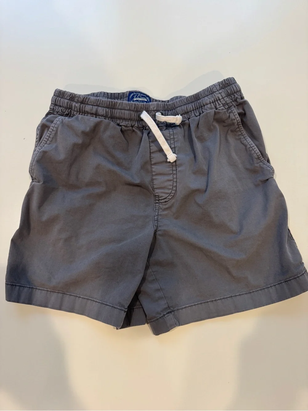 J. Crew Gray Elastic Waist Drawstring Men's Shorts